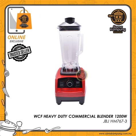 wcf blender|WCF Heavy Duty Commercial Blender 1200W JBJ .
